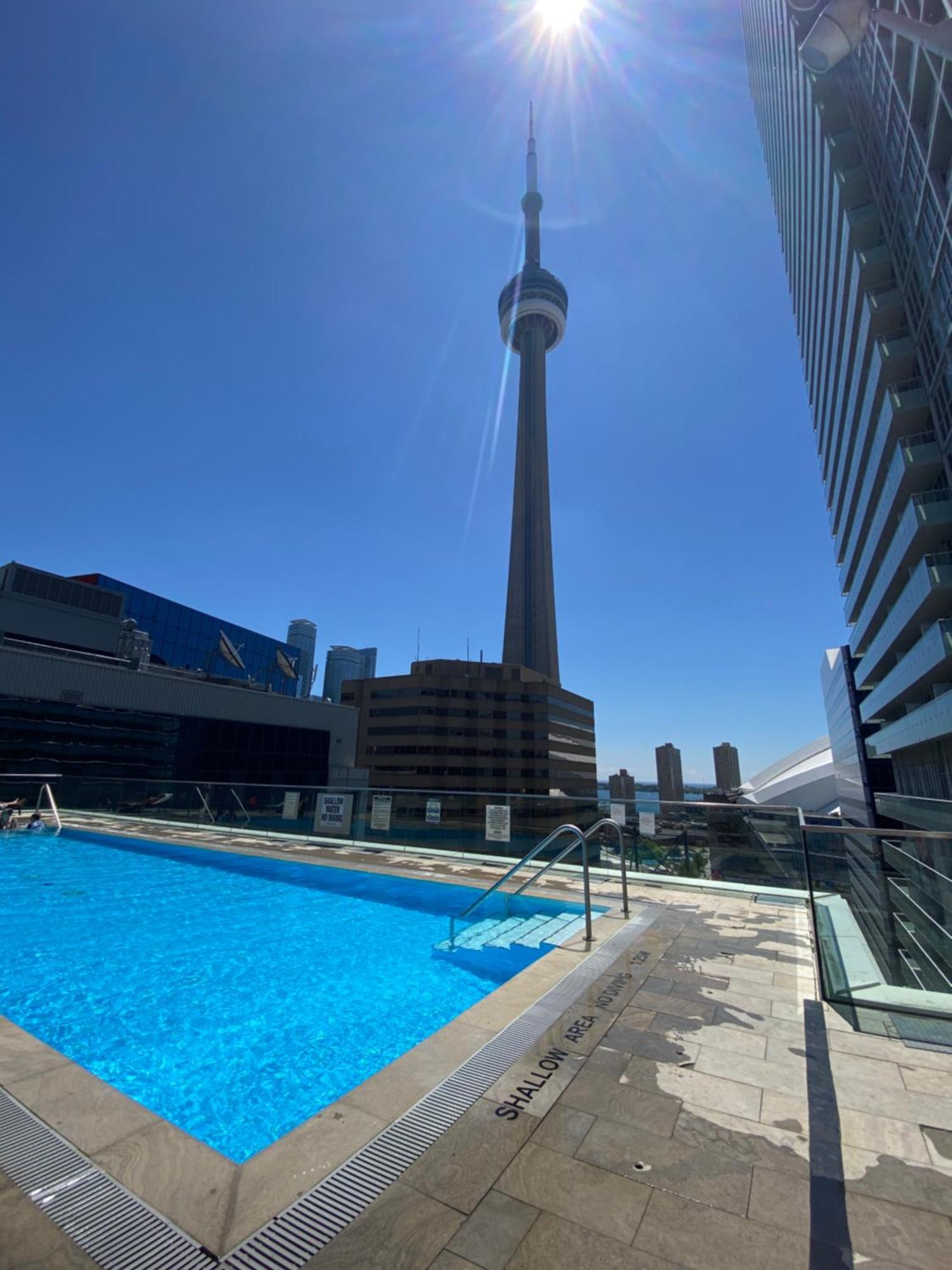 Central Toronto Suite - Free Parking, City Views, Near Cn Tower Ngoại thất bức ảnh